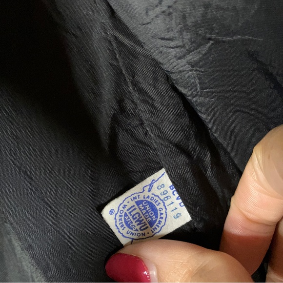 Vintage Womens Black Sequin Jacket Size Small - Picture 5 of 9